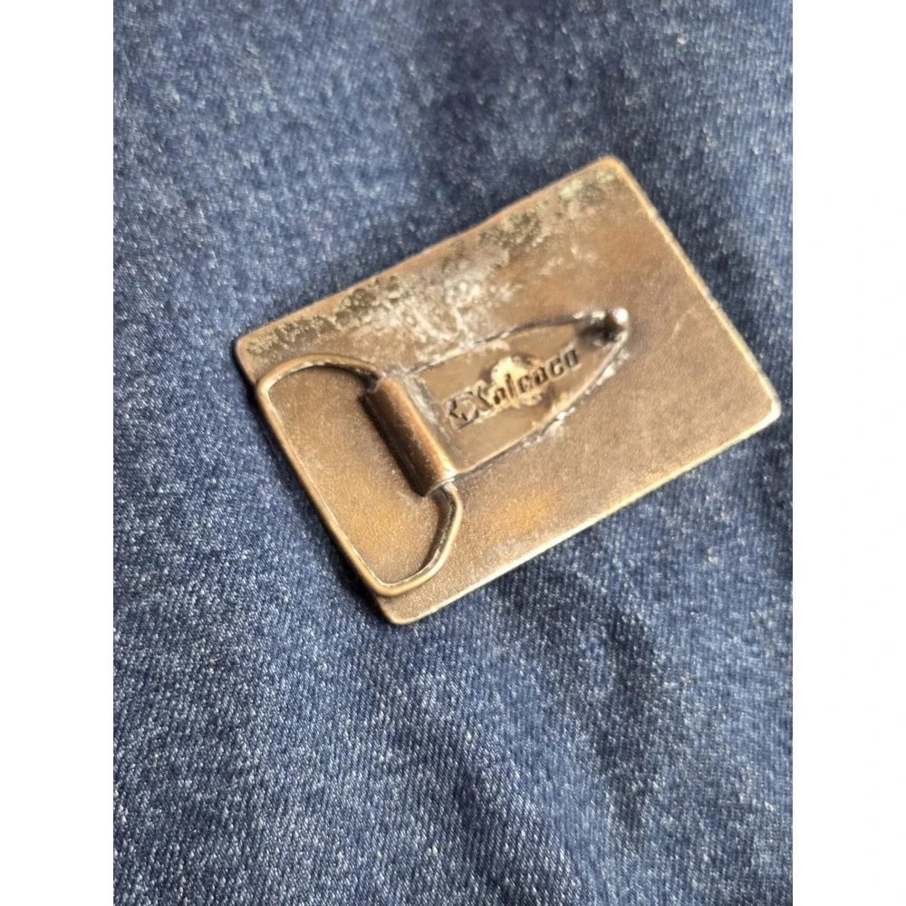 Service for All Seasons Zodiac Astrology Solid Brass Belt Buckle
